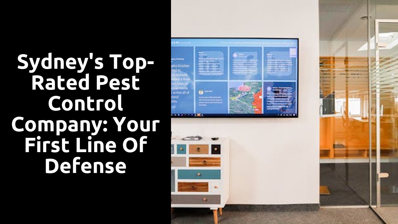 Sydney's Top-Rated Pest Control Company: Your First Line of Defense